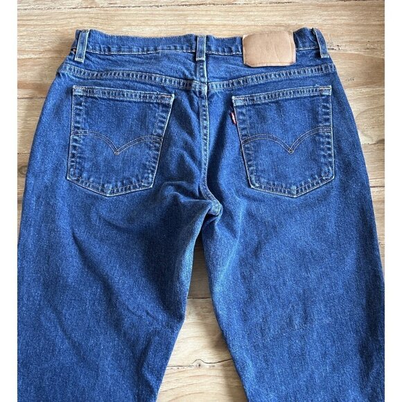 VINTAGE Levis 515 Womens Boot Cut Low Rise Jeans Size 12 S Miss Measures 32x28 - Picture 5 of 6